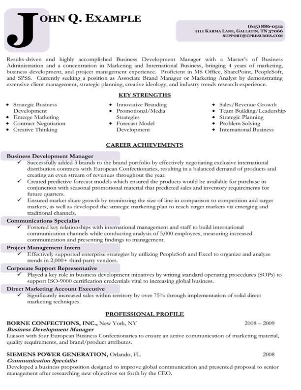 Resume Samples Types Of Resume Formats Examples Templates