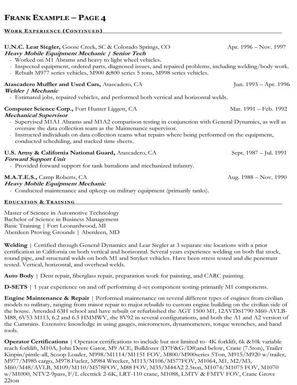 Federal resume writing companies